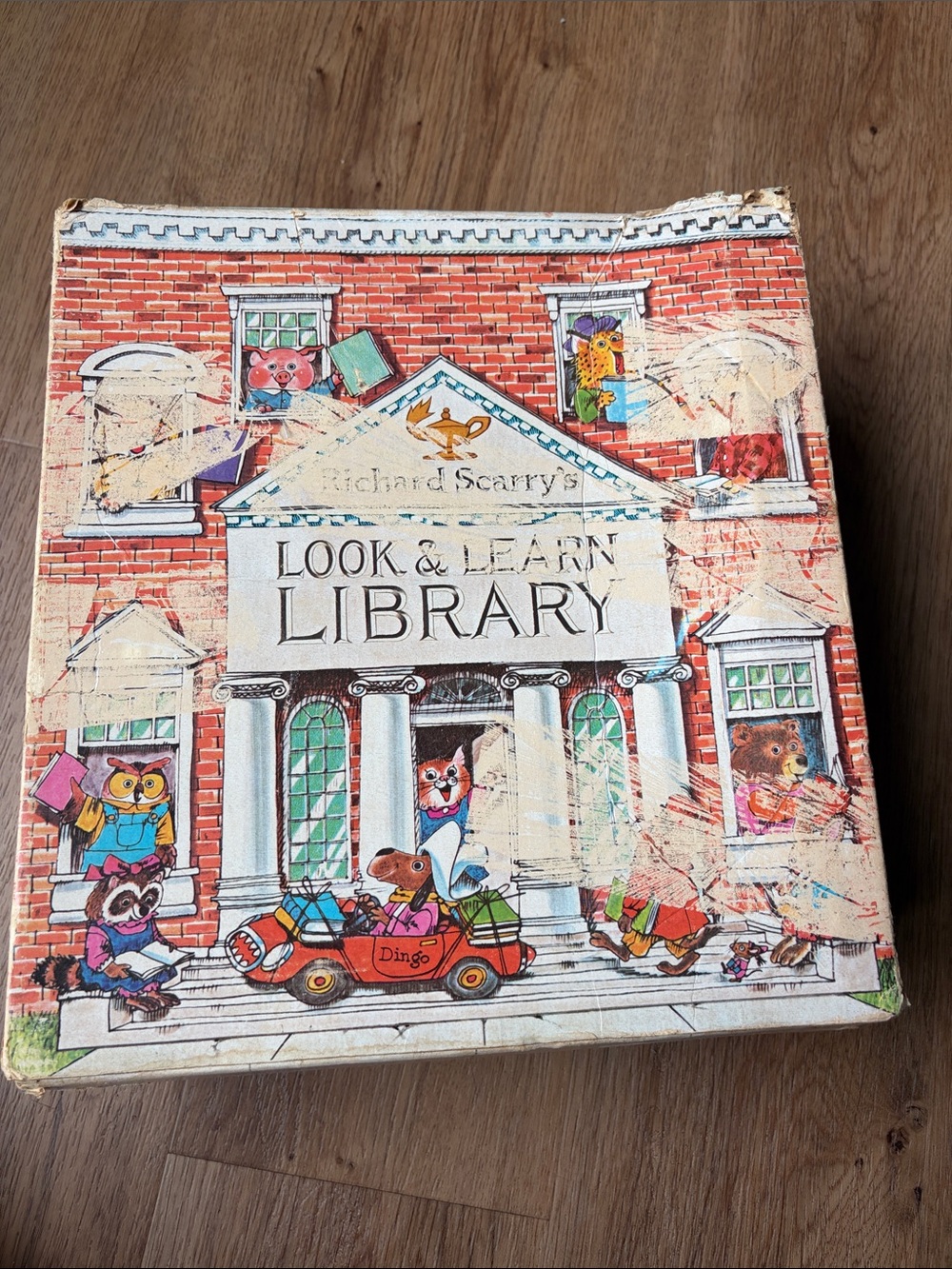 Richard Scarry’s Look and Learn Library Full Set In Original Box Books 1971